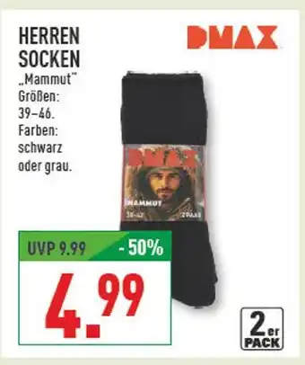 Marktkauf Dmax herren socken mammut Angebot