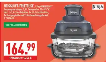 Marktkauf Ninja heißluft-fritteuse crispi fn101eugy Angebot