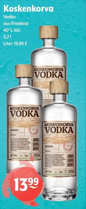 Getränke Hoffmann Koskenkorva Vodka Angebot