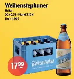 Getränke Hoffmann Weihenstephaner Helles Angebot