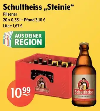 Getränke Hoffmann Schultheiss ,,Steinie" Pilsener Angebot