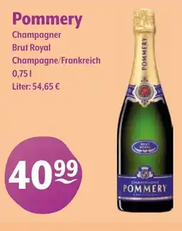 Getränke Hoffmann Pommery Champagner Brut Royal Angebot