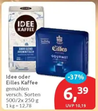 Budni Idee oder Eilles Kaffee gemahlen Angebot