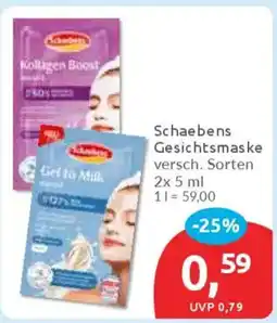 Budni Schaebens Gesichtsmaske Angebot