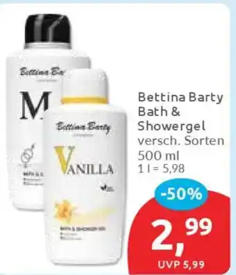Budni Bettina Barty Bath & Showergel Angebot