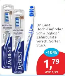 Budni Dr. Best Hoch-Tief oder Schwingkopf Zahnbürste Angebot