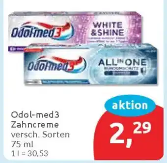 Budni Odol-med3 Zahncreme Angebot