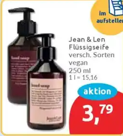 Budni Jean & Len Flüssigseife Angebot