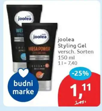 Budni joolea Styling Gel Angebot