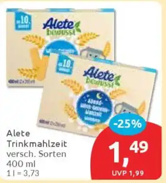 Budni Alete Trinkmahlzeit Angebot