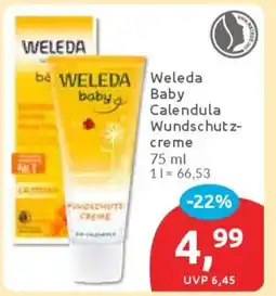 Budni Weleda Baby Calendula Wundschutzcreme Angebot