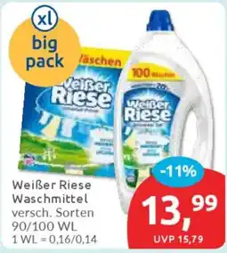 Budni Weißer Riese Waschmittel Angebot