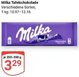 Globus Milka Tafelschokolade Angebot