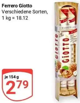 Globus Ferrero Giotto Angebot