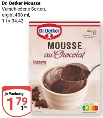 Globus Dr. Oetker Mousse Angebot