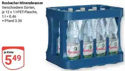 Globus Rosbacher Mineralwasser Angebot