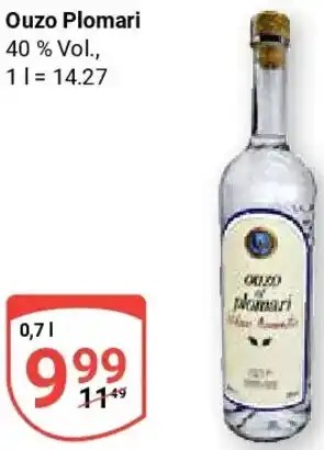 Globus Ouzo Plomari Angebot