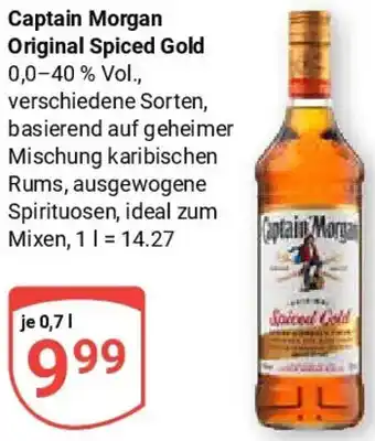 Globus Captain Morgan Original Spiced Gold Angebot