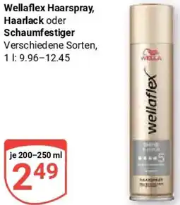 Globus Wellaflex Haarspray, Haarlack oder Schaumfestiger Angebot