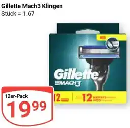 Globus Gillette Mach3 Klingen Angebot