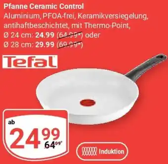 Globus Tefal Pfanne Ceramic Control Angebot