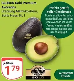 Globus GLOBUS Gold Premium Avocados Angebot