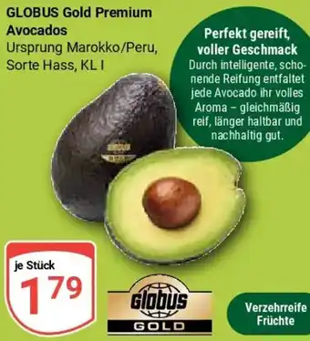 Globus GLOBUS Gold Premium Avocados Angebot