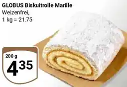Globus GLOBUS Biskuitrolle Marille Angebot