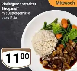 Globus Rindergeschnetzeltes Stroganoff Angebot
