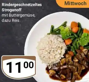 Globus Rindergeschnetzeltes Stroganoff Angebot