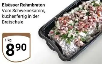 Globus Elsässer Rahmbraten Angebot