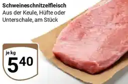 Globus Schweineschnitzelfleisch Angebot