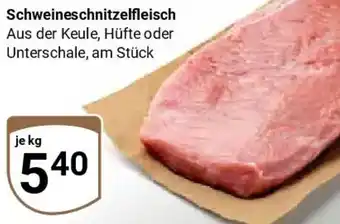 Globus Schweineschnitzelfleisch Angebot