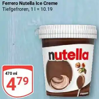 Globus Ferrero Nutella Ice Creme Angebot