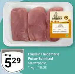 Globus Fräulein Heidemarie Puten-Schnitzel Angebot