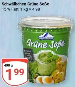 Globus Schwälbchen Grüne Soße Angebot