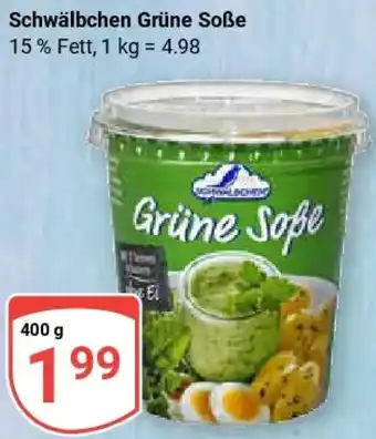 Globus Schwälbchen Grüne Soße Angebot