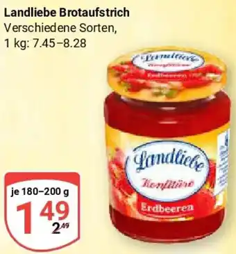 Globus Landliebe Brotaufstrich Angebot