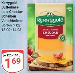 Globus Kerrygold Butterkäse oder Cheddar Scheiben Angebot