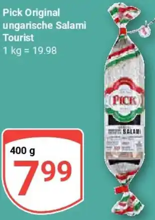Globus Pick Original ungarische Salami Tourist Angebot