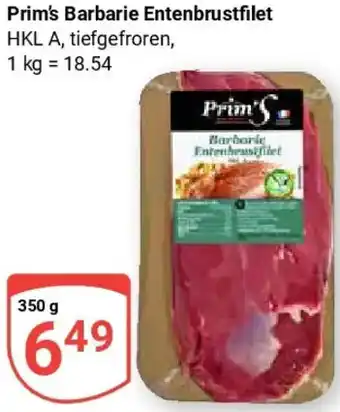 Globus Prim's Barbarie Entenbrustfilet Angebot