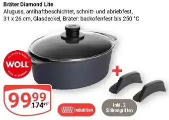 Globus WOLL Bräter Diamond Lite Angebot
