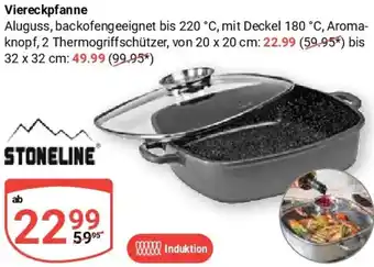 Globus STONELINE Viereckpfanne Angebot