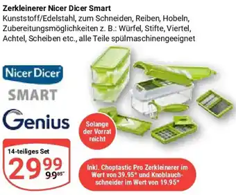 Globus Genius Zerkleinerer Nicer Dicer Smart Angebot