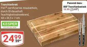 Globus KESPER Tranchierbrett Angebot