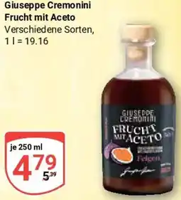 Globus Giuseppe Cremonini Frucht mit Aceto Angebot