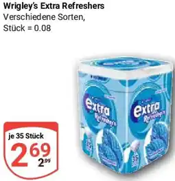 Globus Wrigley's Extra Refreshers Angebot