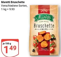 Globus Maretti Bruschette Angebot