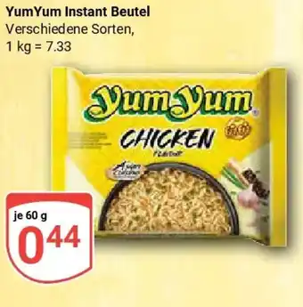 Globus YumYum Instant Beutel Angebot