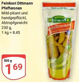 Globus Feinkost Dittmann Pfefferonen Angebot